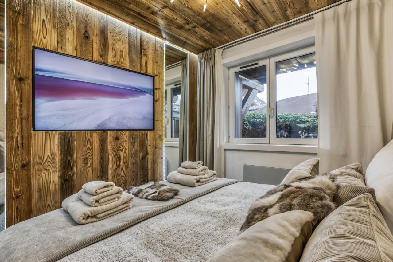 Le Petit Coeur De Megeve -Mont770- Apartment Exterior foto