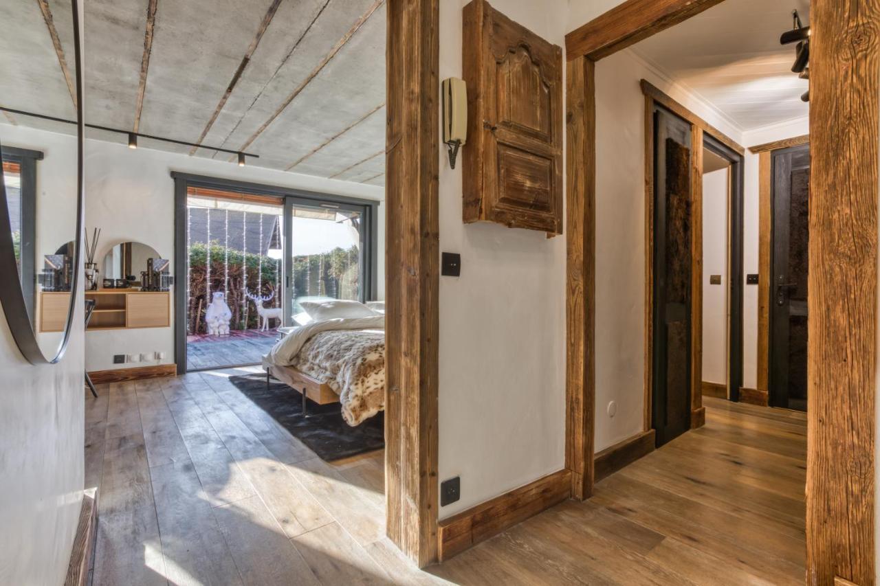 Le Petit Coeur De Megeve -Mont770- Apartment Exterior foto